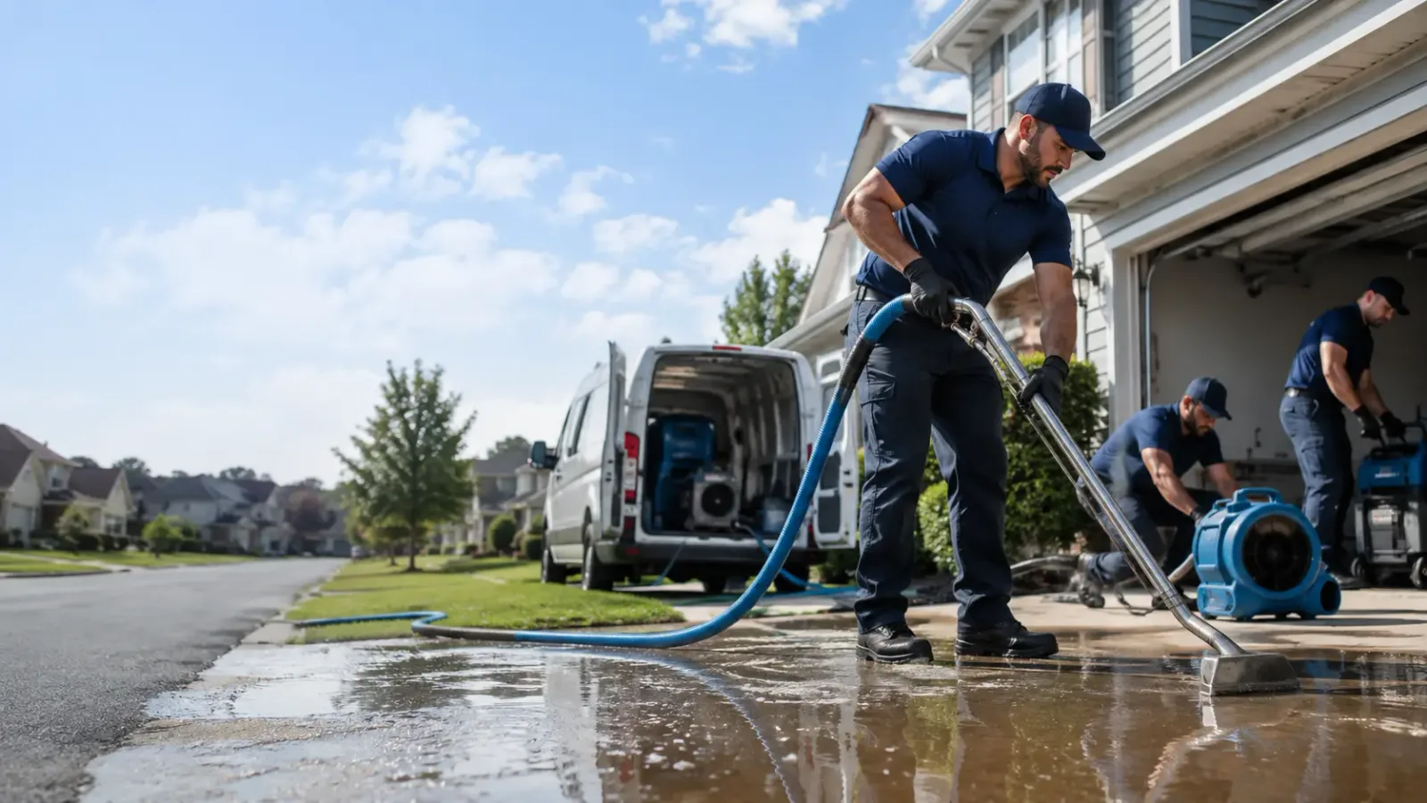 Flood Damage Restoration in Woodland, MI